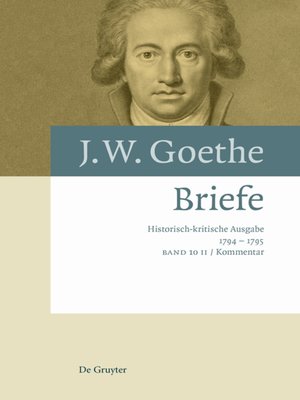 cover image of Briefe 1794 – 1795